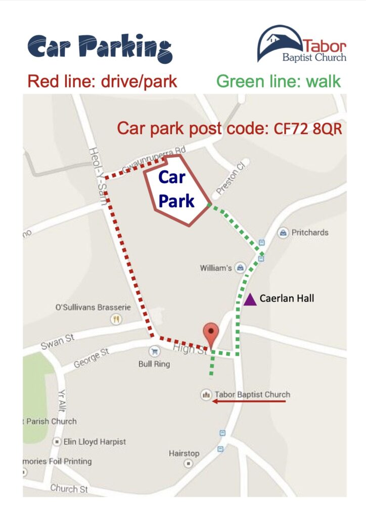 Tabor Car Parking Map